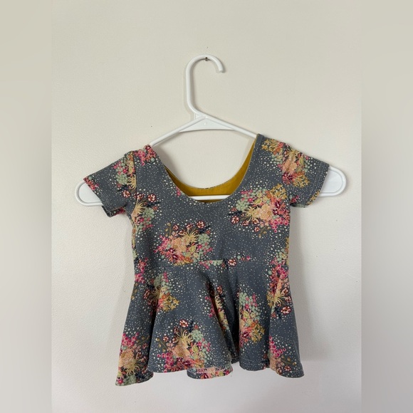 Monkey & Toad Top Small Canadian Shop Floral 3T - Picture 5 of 6